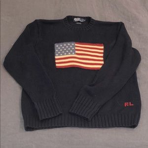 Vintage Ralph Lauren Flag sweater